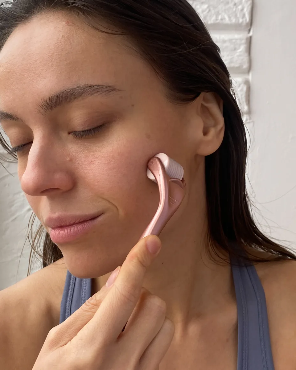Гіалуронова сироватка Hillary Smart Hyaluronic, 30 мл + Мезороллер для обличчя Hillary
