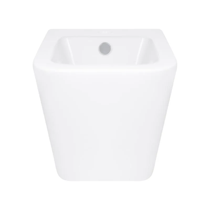 Підвісне біде Qtap Tern 520x350x320 мм кераміка біле з отвором під змішувач