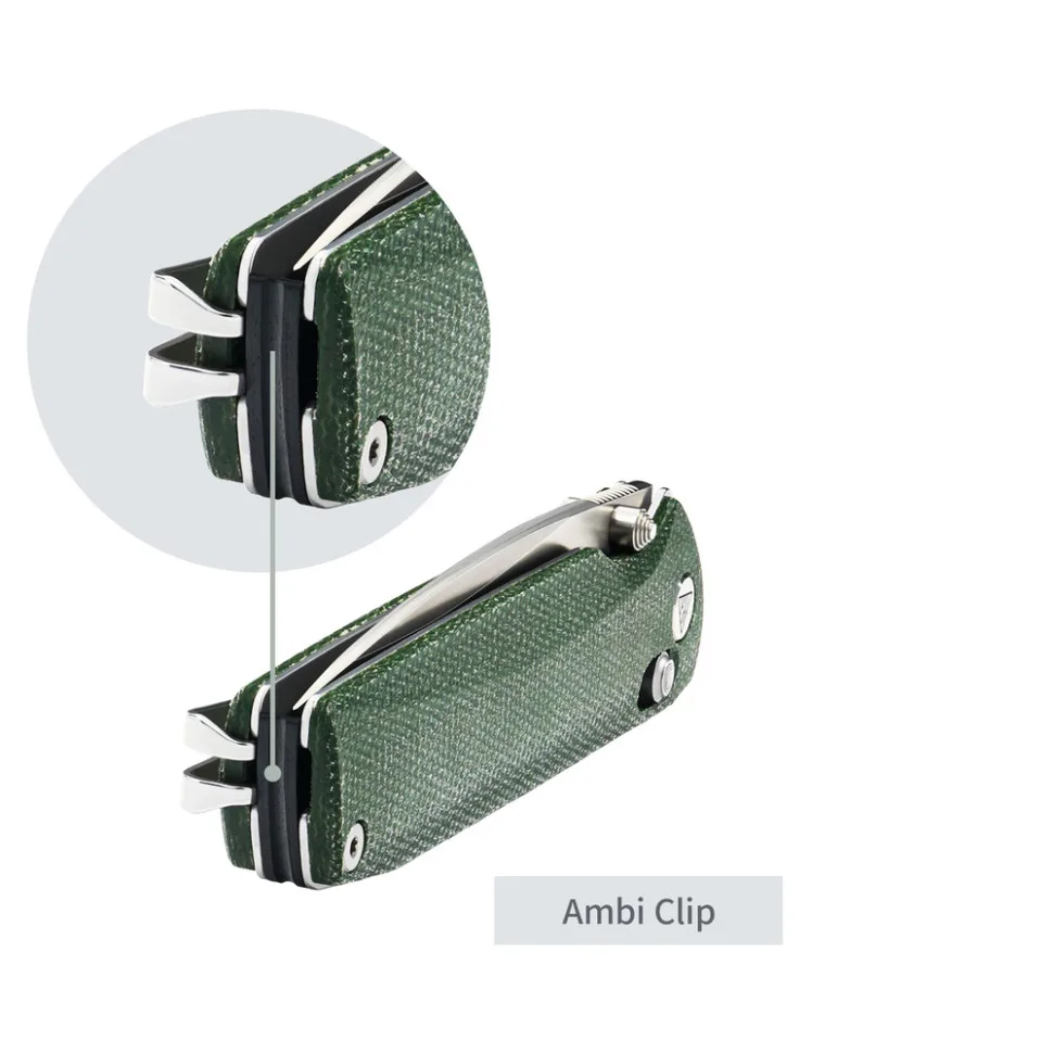 Ніж складаний SRM мікарта 205,4 мм зелений