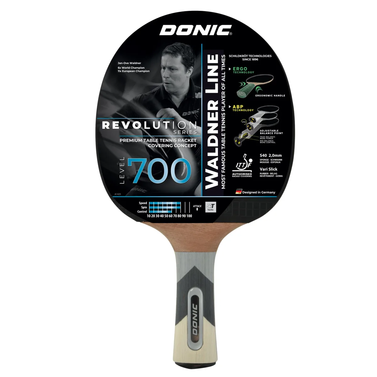 Ракетка для пінг-понгу Donic Гума Дерево one size