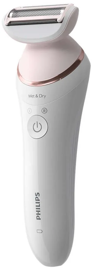 Епілятор Philips Series 8000: акумуляторний дисковий пристрій з пінцетом, 5 насадками, для вологого та сухого використання, біло-р
