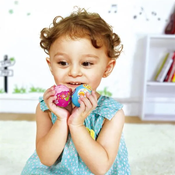 Брязкальце Hola Toys пластикова 22х12,5 см різнокольорові 2 шт