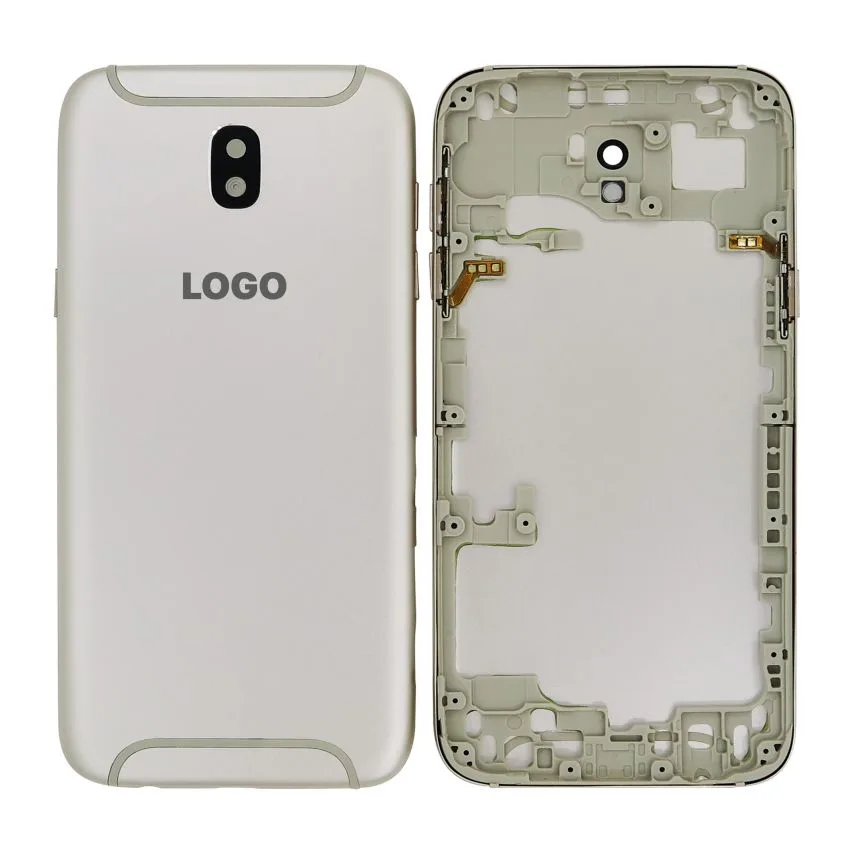 Корпус Samsung золотой с кнопками регулировки звука Original Quality.