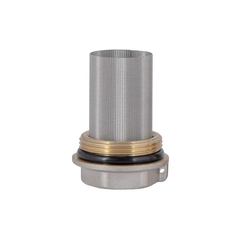 Косий фільтр для газу 3/4" нікель латунь Thermo Alliance Standart