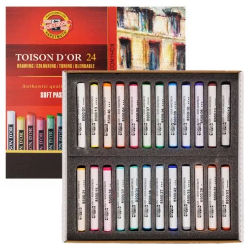Пастель TOISON D'OR 24 кольори KOH-I-NOOR