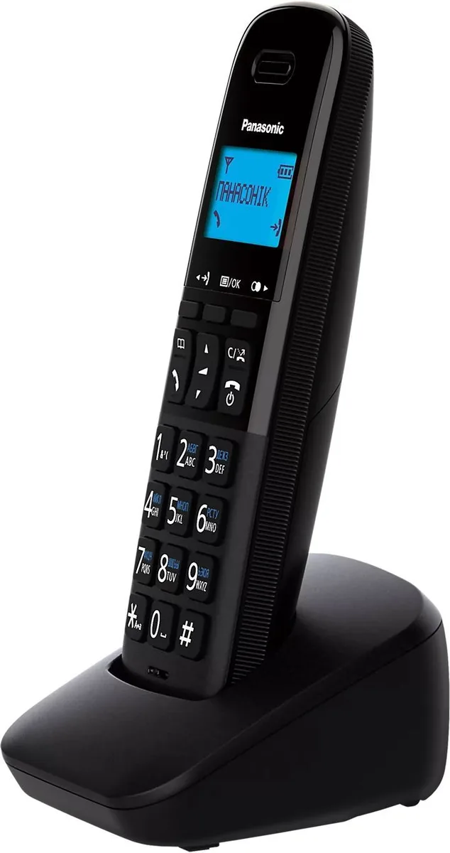 Радиотелефон DECT Panasonic KX-TGB610UAB, черный
