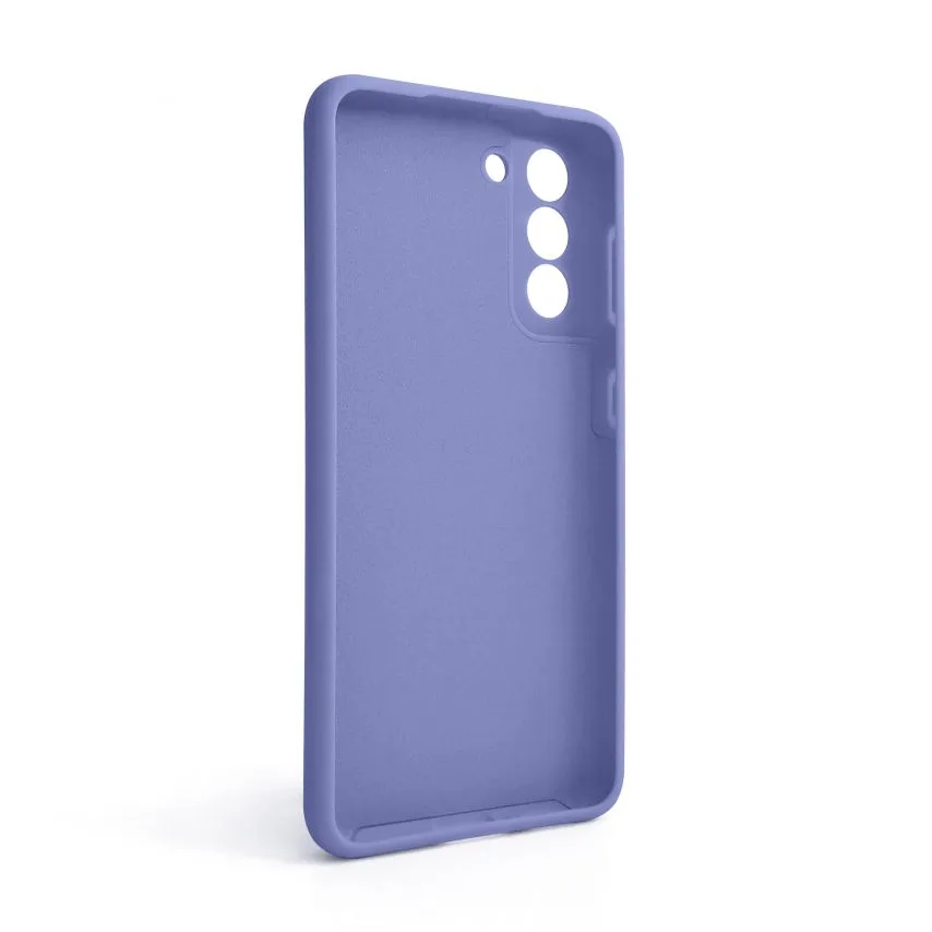 Чохол силіконовий для Samsung S21 2021 лавандовий