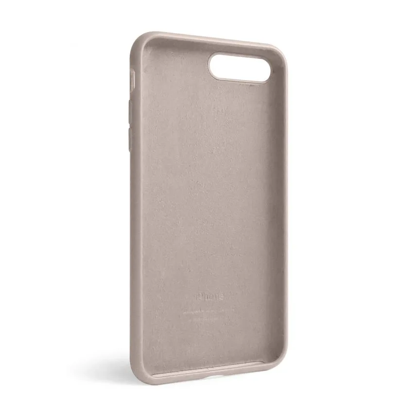Чохол силіконовий для Apple iPhone 7 Plus 8 Plus сірий