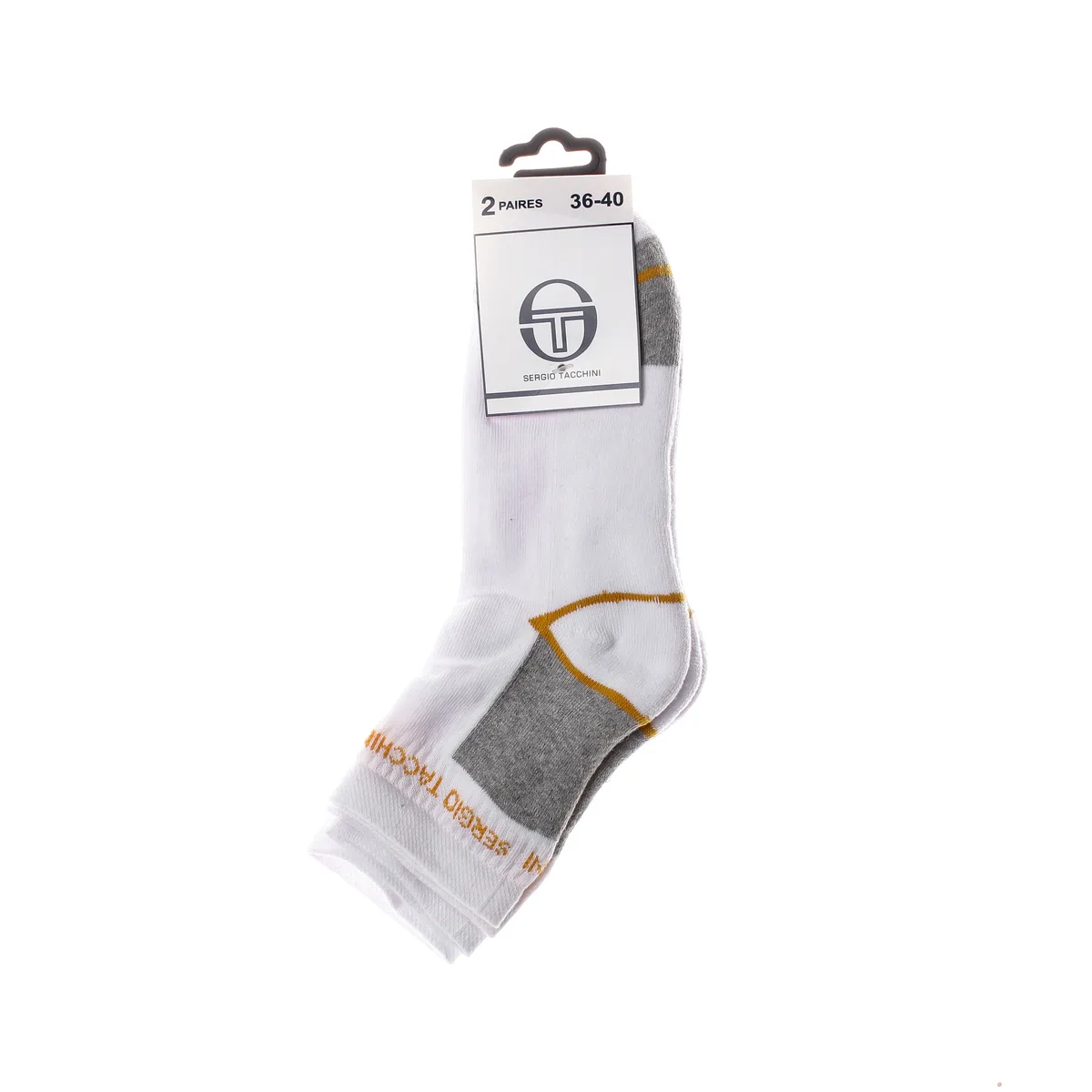 Шкарпетки Sergio Tacchini 72% бавовна 36-40 білий 3 пари