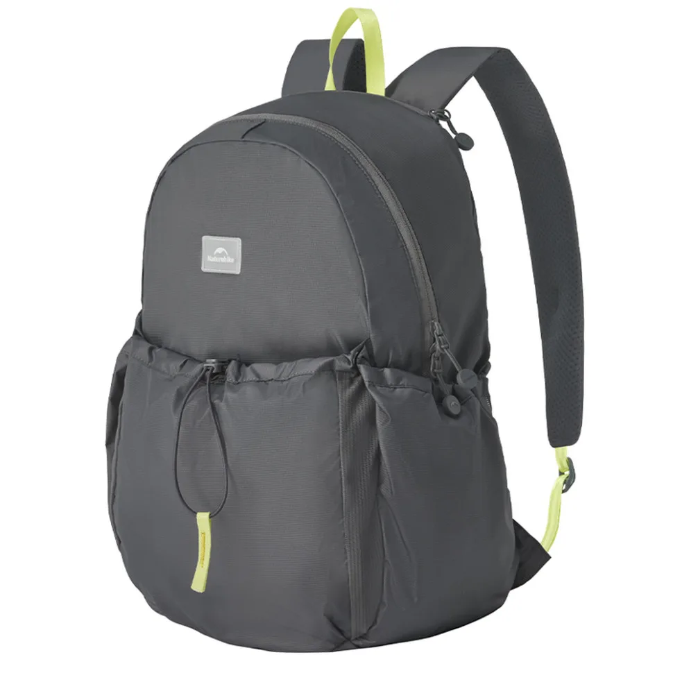 Рюкзак Naturehike нейлоновий 40х30х10 см 20 л сірий