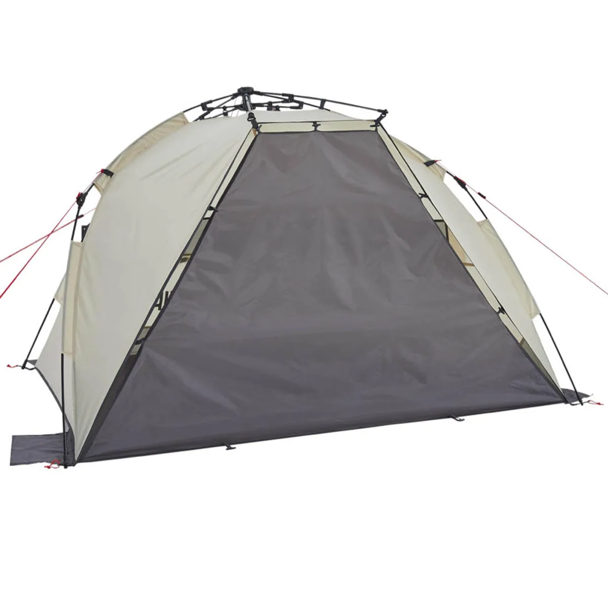 Намет Uquip Polyester 200х150х115 см Піщаний/Сірий UV 50+
