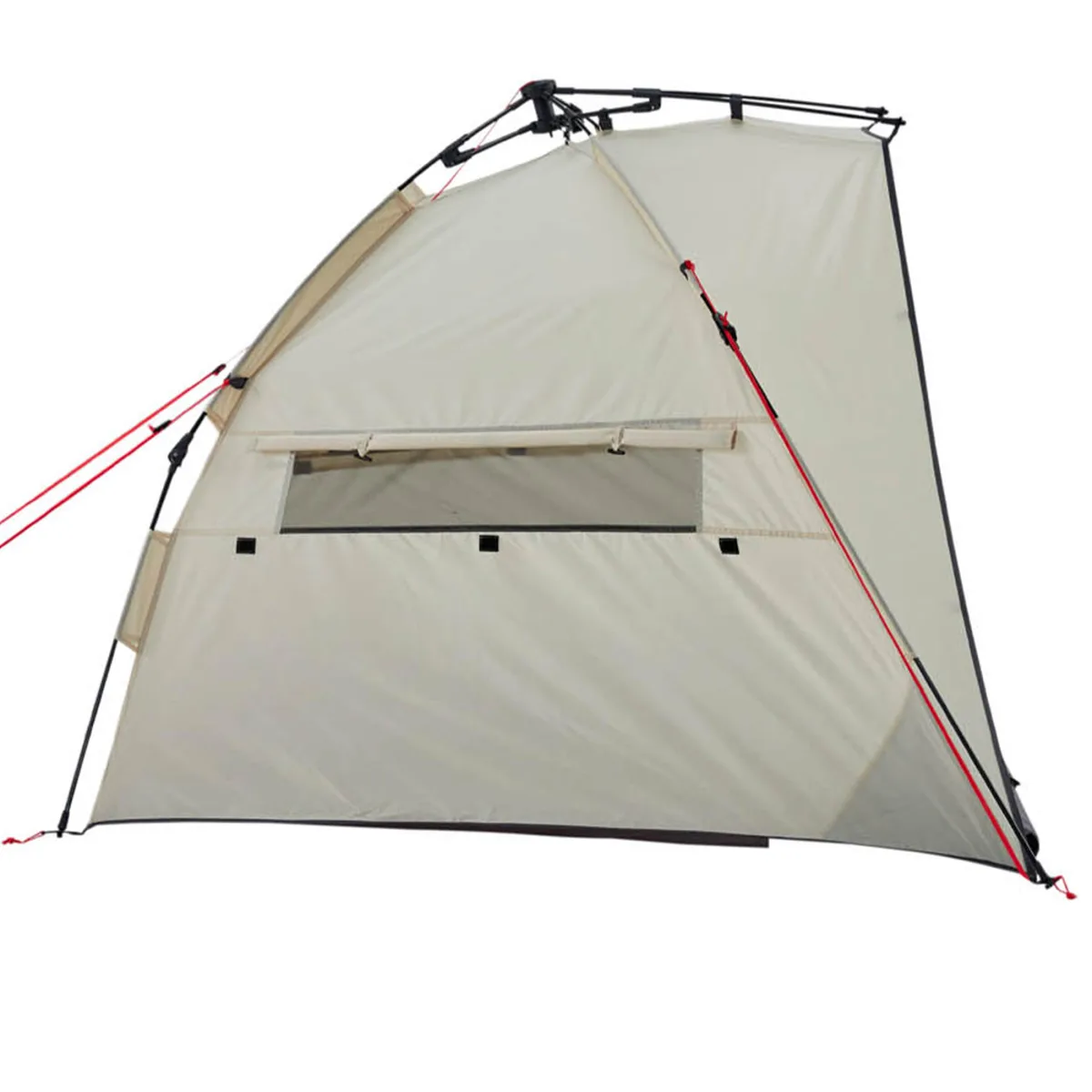 Намет Uquip Polyester 200х150х115 см Піщаний/Сірий UV 50+