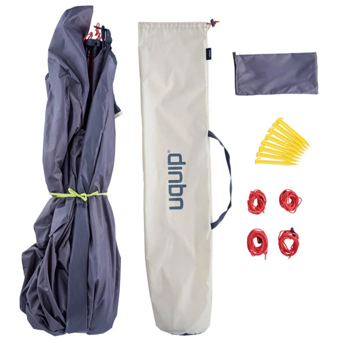 Намет Uquip Polyester 200х150х115 см Піщаний/Сірий UV 50+