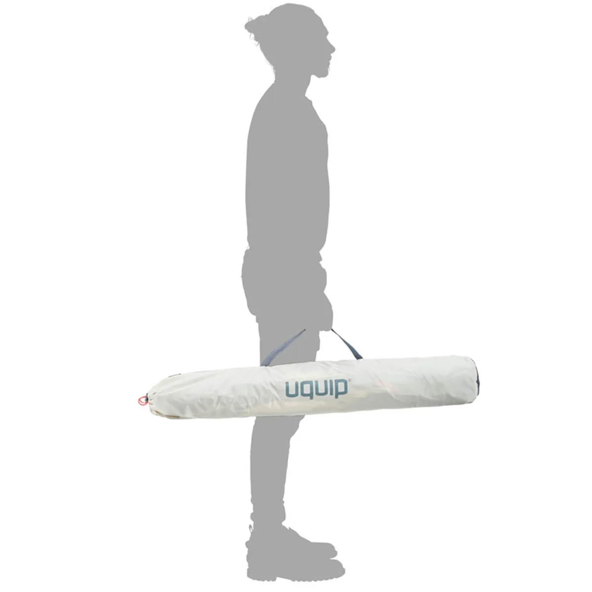 Намет Uquip Polyester 200х150х115 см Піщаний/Сірий UV 50+