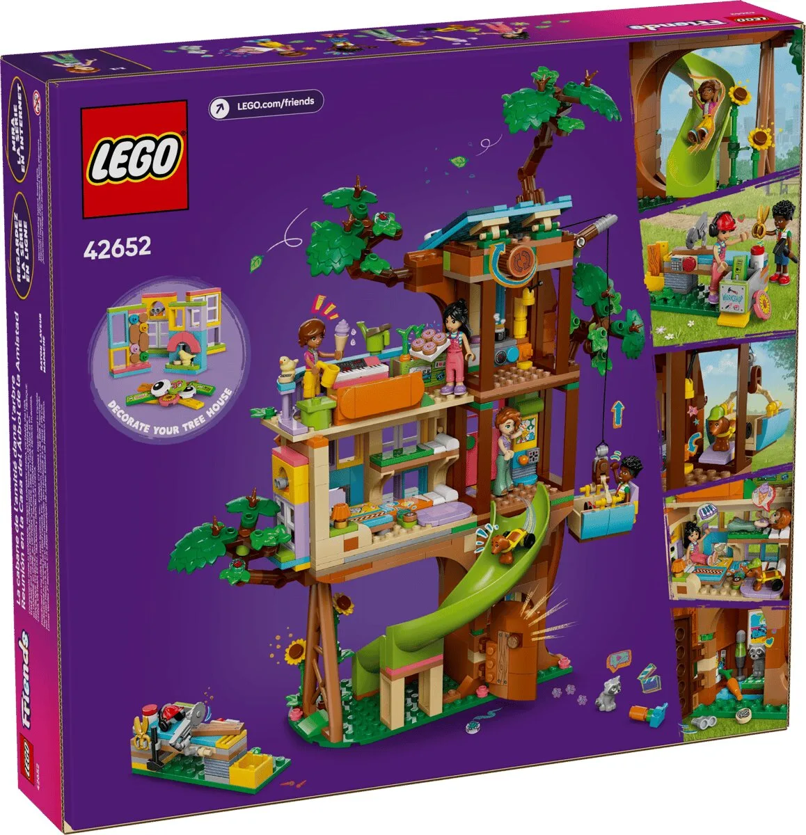 Конструктор LEGO Friends 8+ дерев'яний будиночок з тваринами