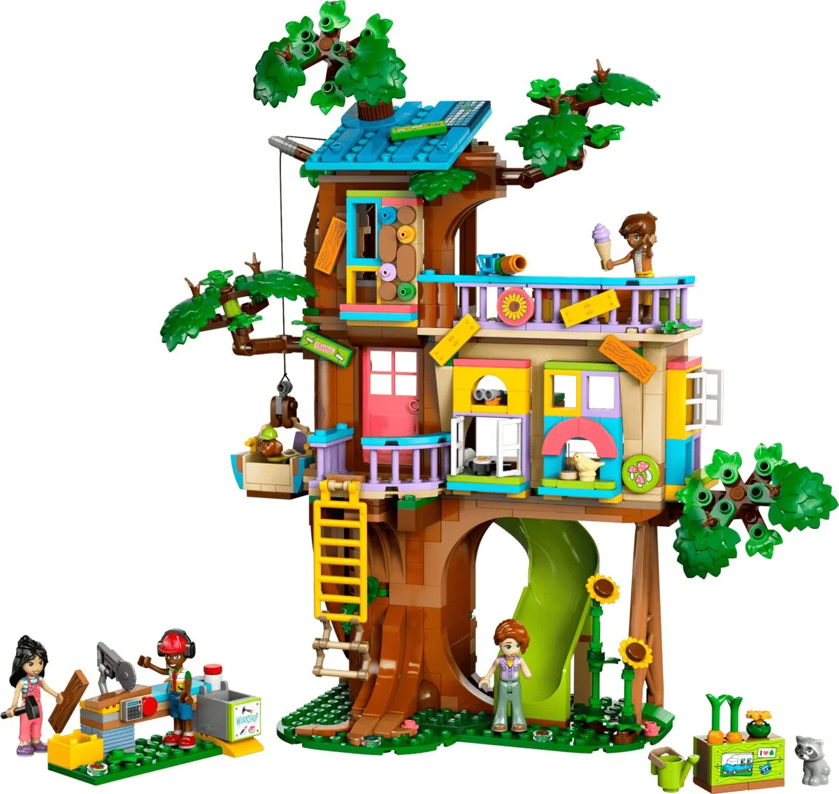 Конструктор LEGO Friends 8+ дерев'яний будиночок з тваринами