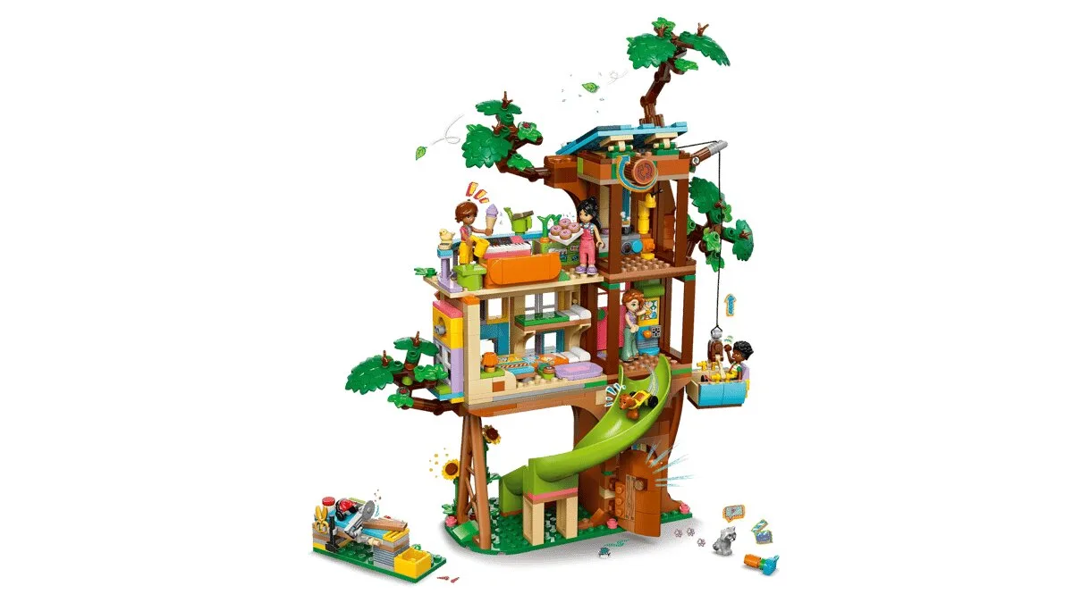 Конструктор LEGO Friends 8+ дерев'яний будиночок з тваринами