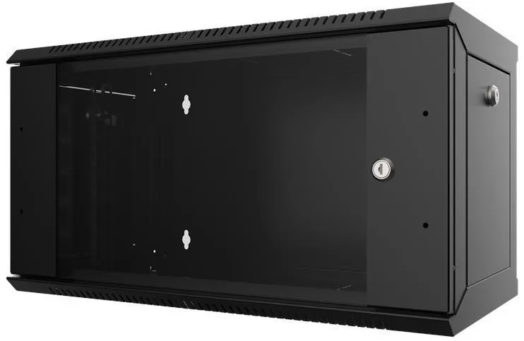 Шафа MIRSAN 19", 16U, WTC, 600x600 мм, максимально 80 кг, чорна