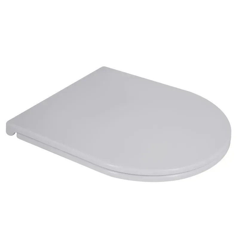 Сидіння-кришка MIXXUS PREMIUM Дюропласт 428х361х50 мм Біле Slim Soft-close Quick release
