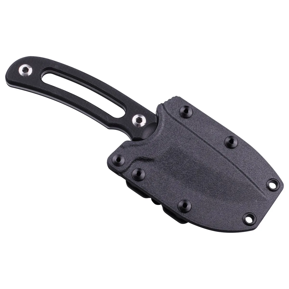 Ніж Ruike сталь Sandvik 14C28N 85 мм чорний G10