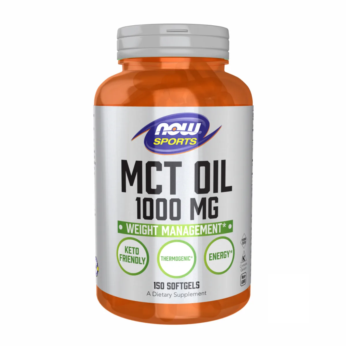 MCT Олія Now Foods Софтгелі 1000 мг 150 капсул