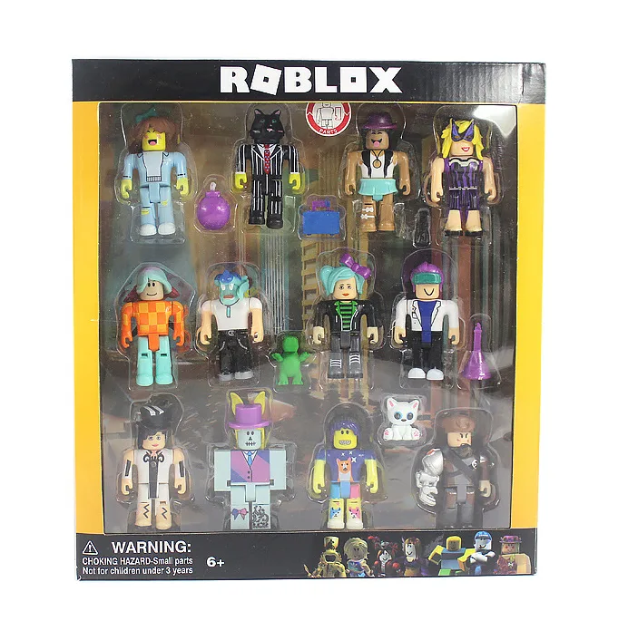 Ігрові фігурки Roblox 12 шт пластик 31х28х6 см різні кольори