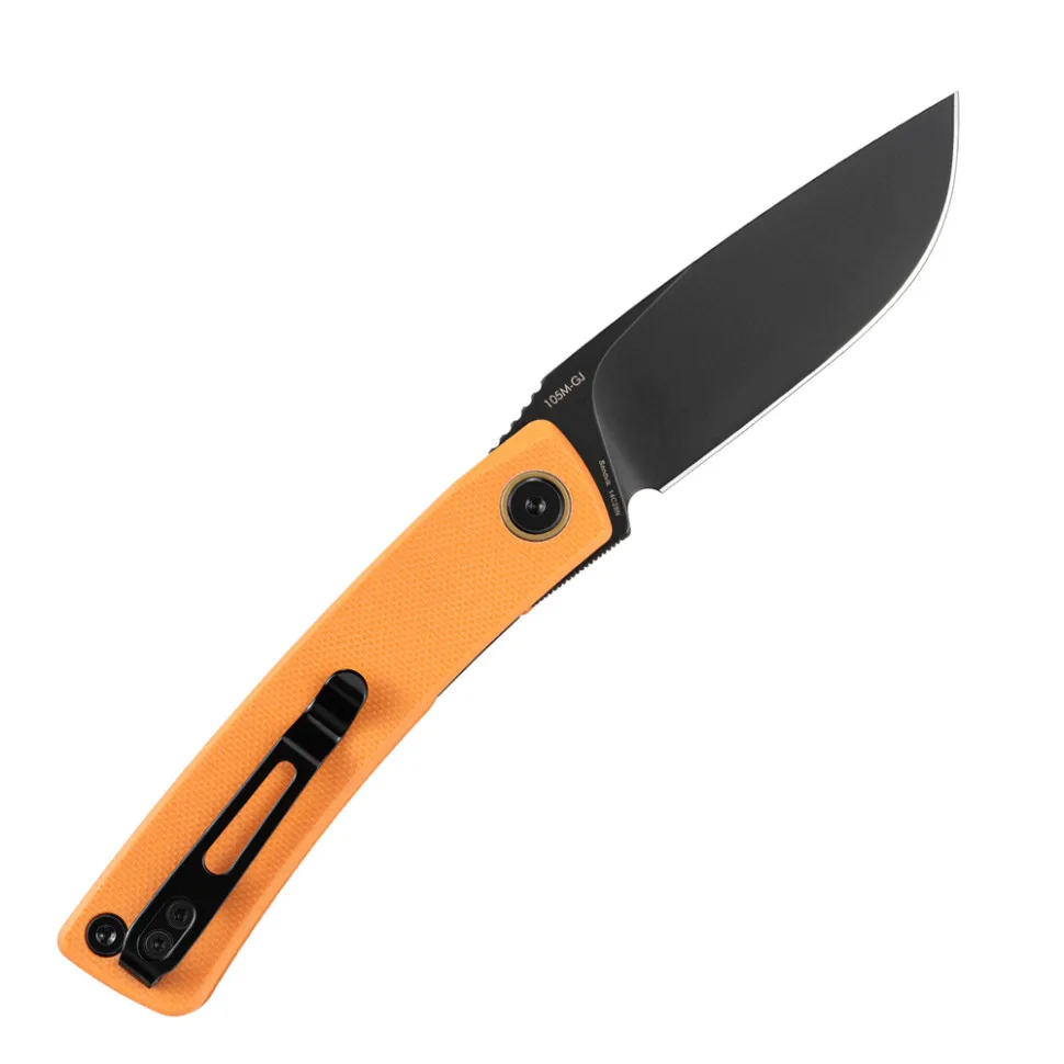 Нож складной SRM G10 75 мм оранжевый Sandvik 14C28N
