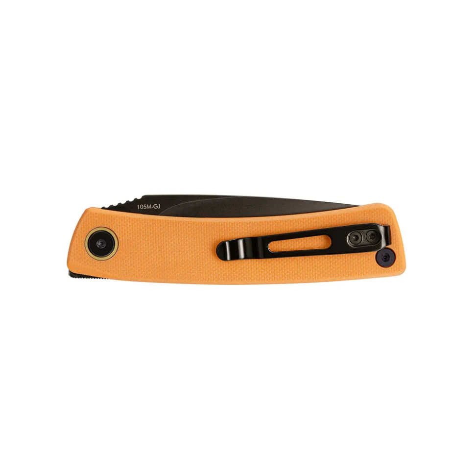 Нож складной SRM G10 75 мм оранжевый Sandvik 14C28N