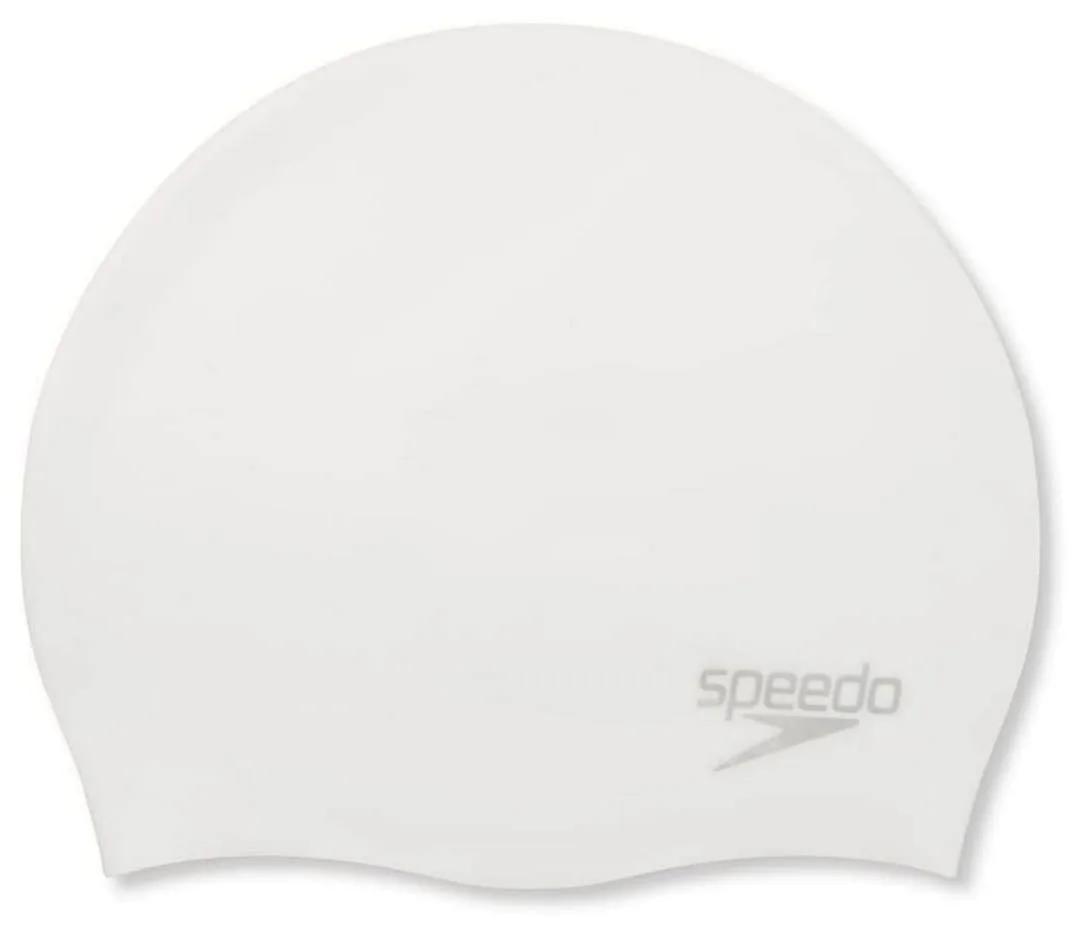 Шапка для плавання SPEEDO силіконова One Size біла