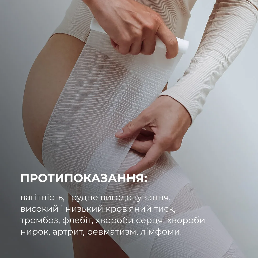 Набір антицелюлітних охолоджувальних обгортань Hillary Cooling Anti-Cellulite Wrap Set