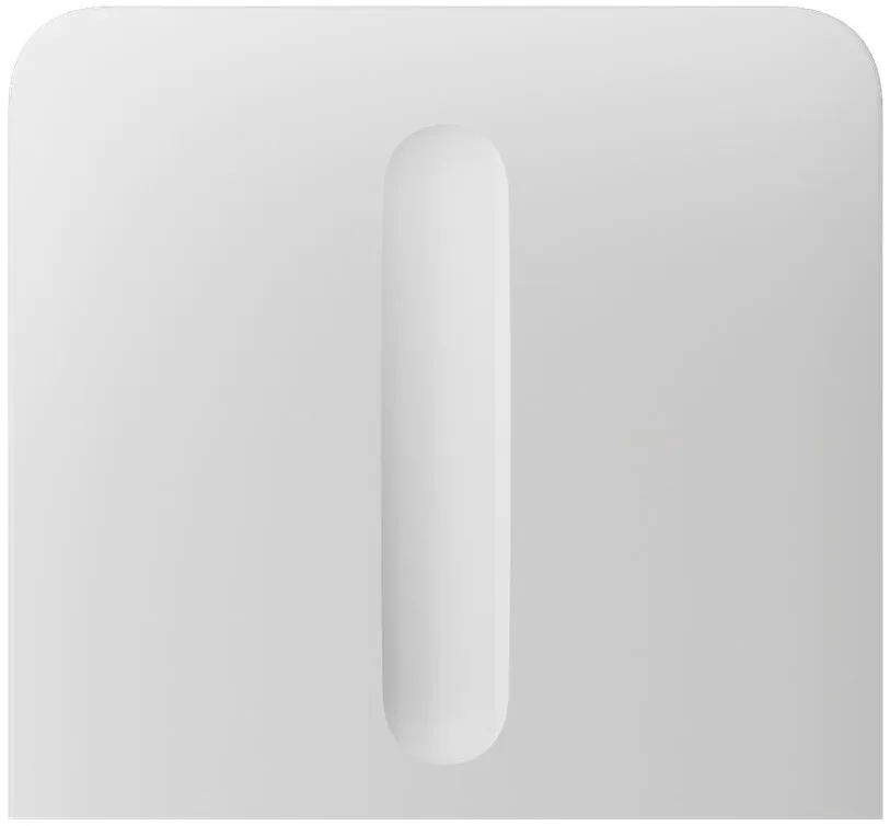 Кнопка бічна для одноклавішного вертикального вимикача димера Ajax SideButton Vertical Dimmer 1-gang 2-way for LightSwitch, Jeweler, бездротовий, білий