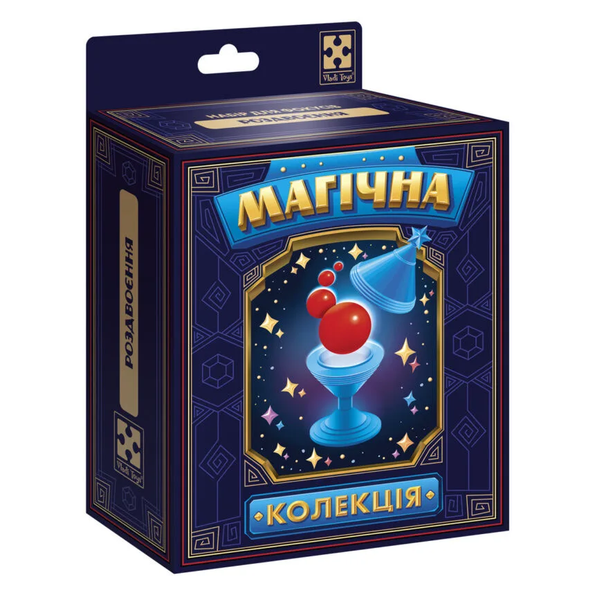 Набор для фокуса Vladi Toys разборная ваза 15 см красная шарик