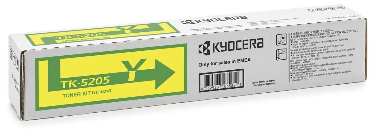 Картридж Kyocera жовтий 12000 сторінок