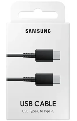 Кабель Samsung Type-C до Type-C 1 м Чорний