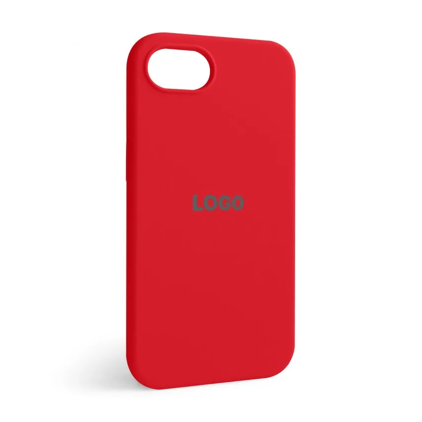 Чохол Silicone Case для Apple iPhone червоний силіконовий 16e