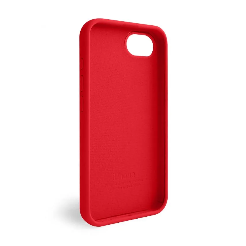 Чохол Silicone Case для Apple iPhone червоний силіконовий 16e