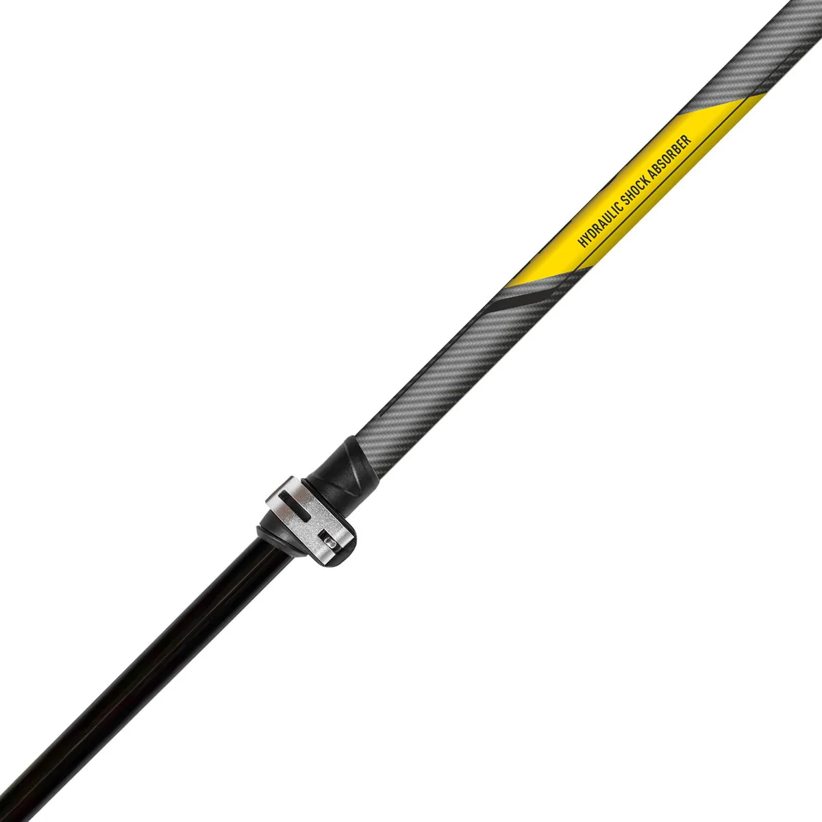 Палки для скандинавской ходьбы Vipole Carbon 90-130 см Светло-серые