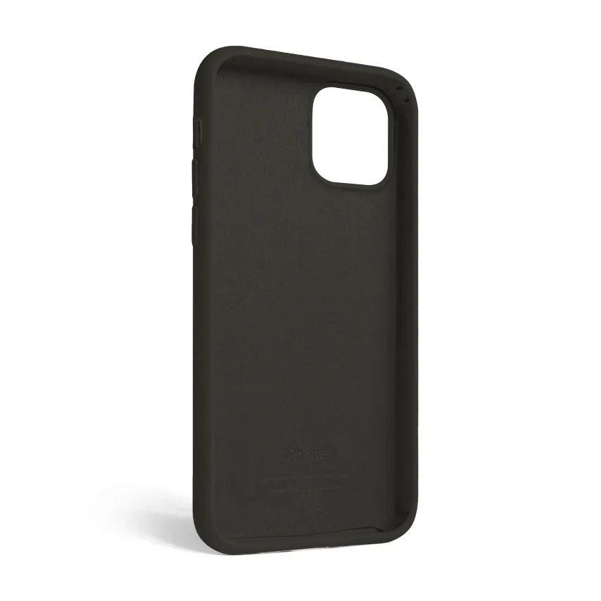 Чохол силіконовий для Apple iPhone 12 12 Pro  dark grey