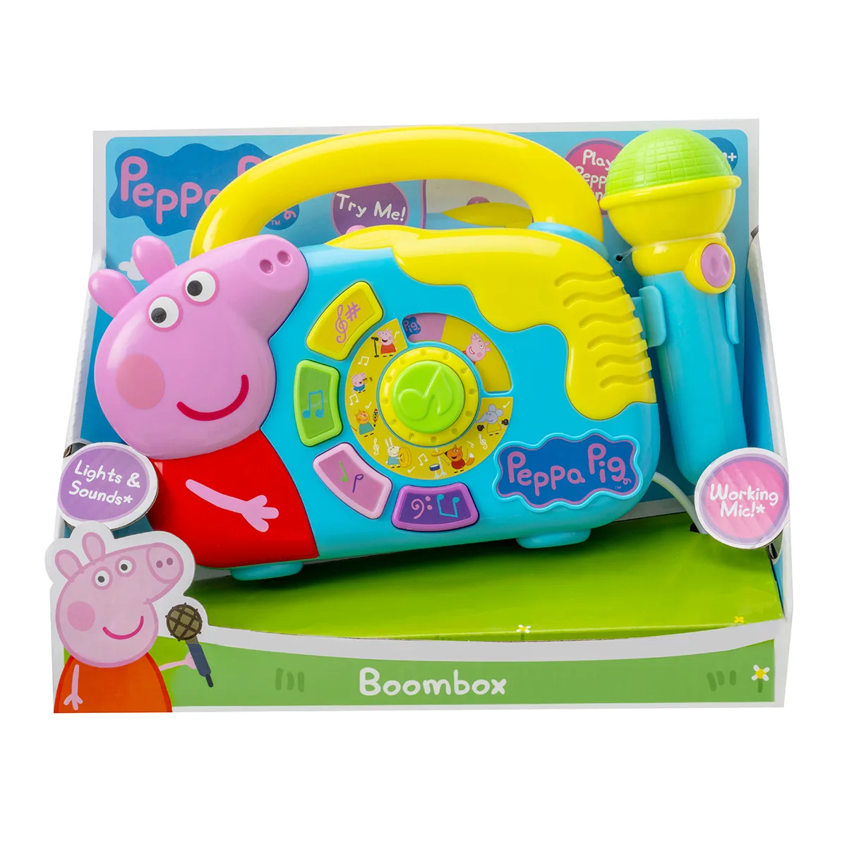 Музыкальная игрушка Peppa Pig комбинированные материалы 23 см Розовый