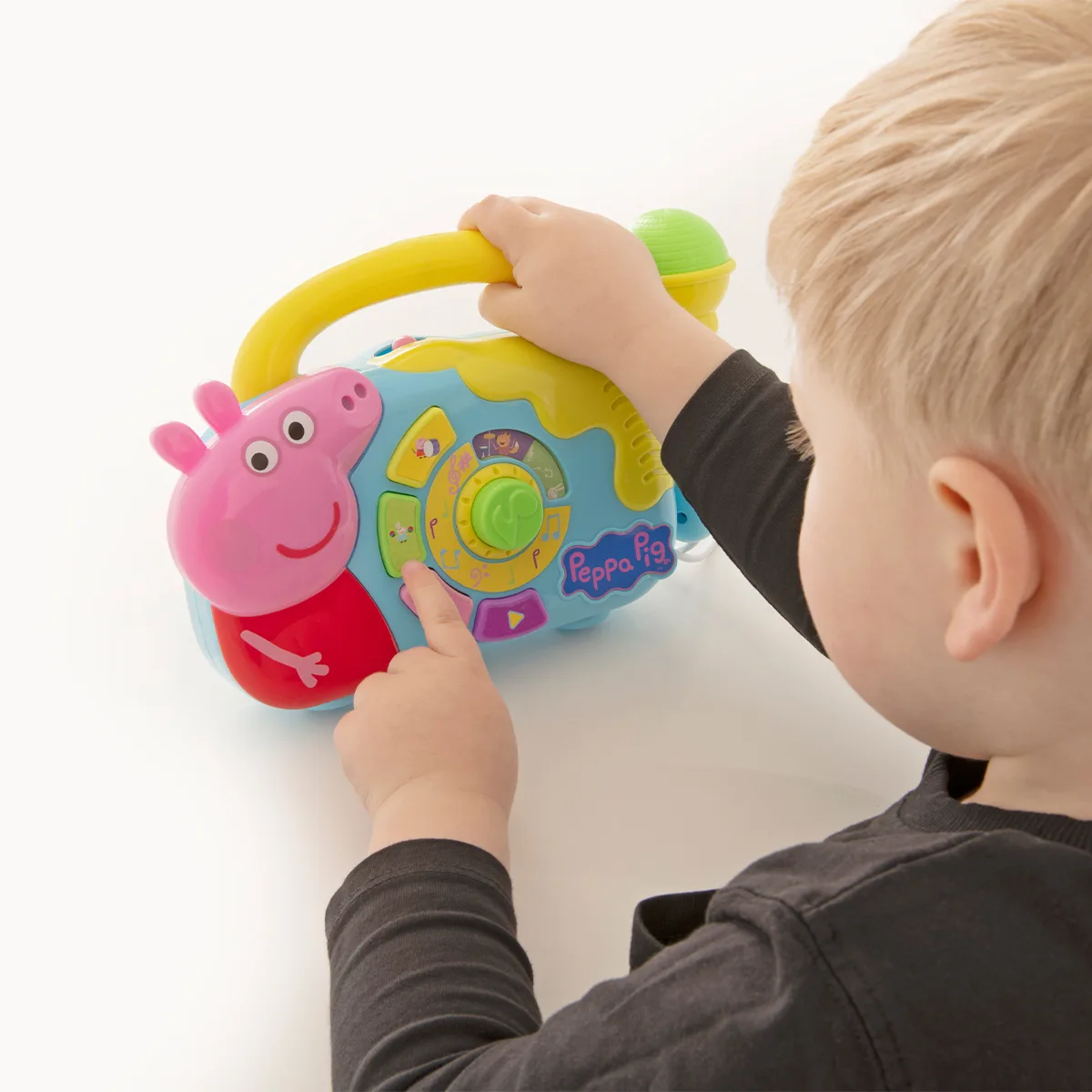 Музыкальная игрушка Peppa Pig комбинированные материалы 23 см Розовый