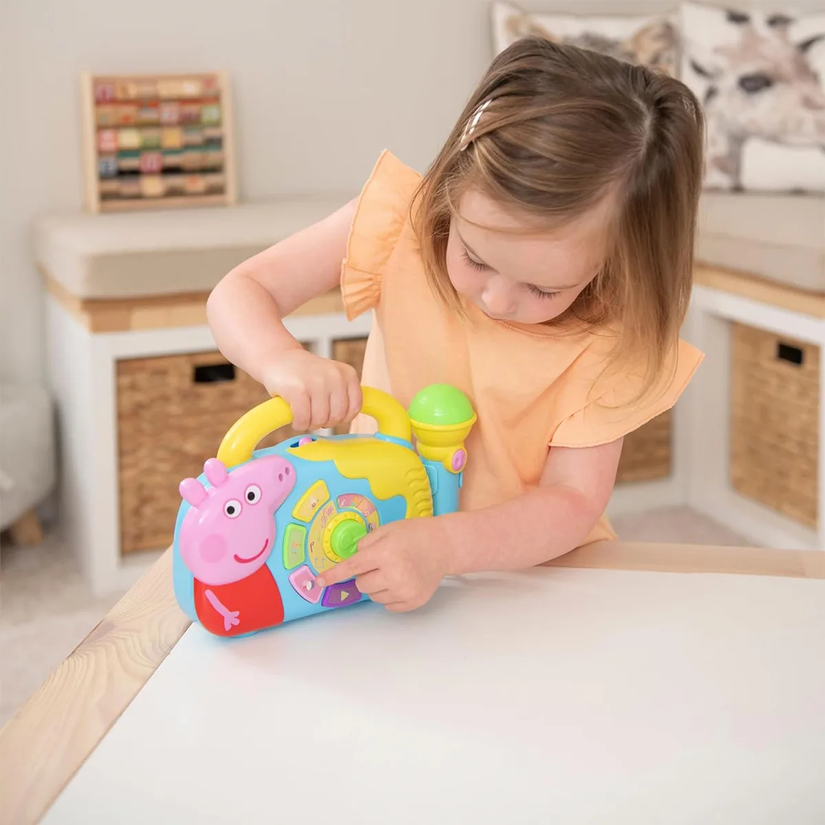 Музыкальная игрушка Peppa Pig комбинированные материалы 23 см Розовый