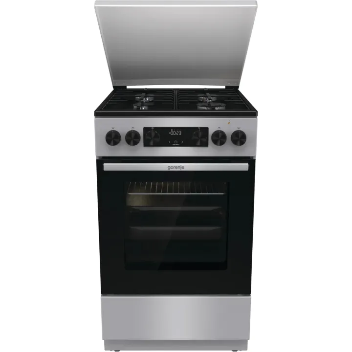 Комбінована плита Gorenje титан 62л 50х60см емальована робоча поверхня