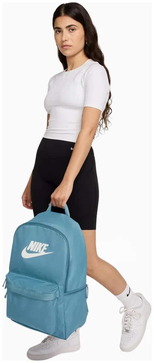 Рюкзак NIKE поліестер 43х30,5х15 см синій унісекс 25L