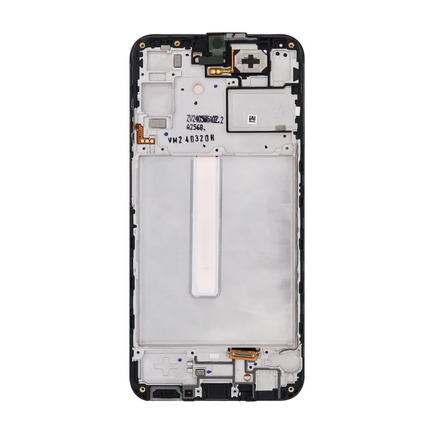 Дисплей Samsung LCD 6,5 дюймів чорний з сенсорним екраном і рамкою Service Original