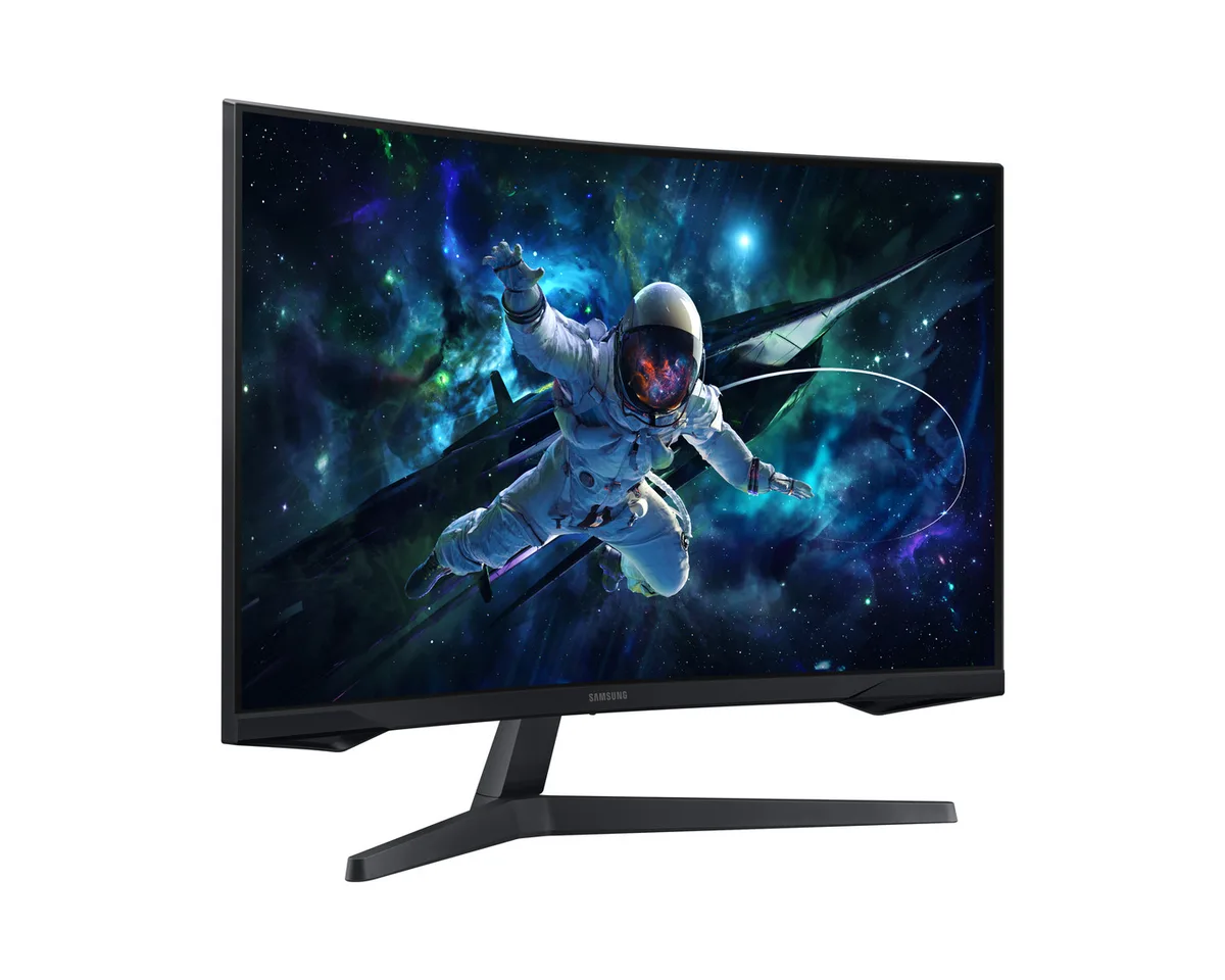 Монитор Samsung 31.5" Odyssey G55C 2xHDMI, DP, VA, 2560x1440, 165Hz, 1ms, ИЗГИБНЫЙ