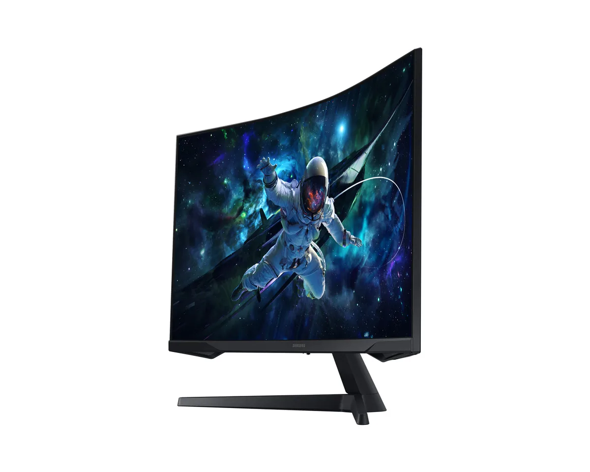 Монитор Samsung 31.5" Odyssey G55C 2xHDMI, DP, VA, 2560x1440, 165Hz, 1ms, ИЗГИБНЫЙ