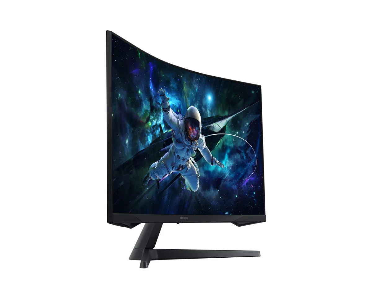 Монитор Samsung 31.5" Odyssey G55C 2xHDMI, DP, VA, 2560x1440, 165Hz, 1ms, ИЗГИБНЫЙ