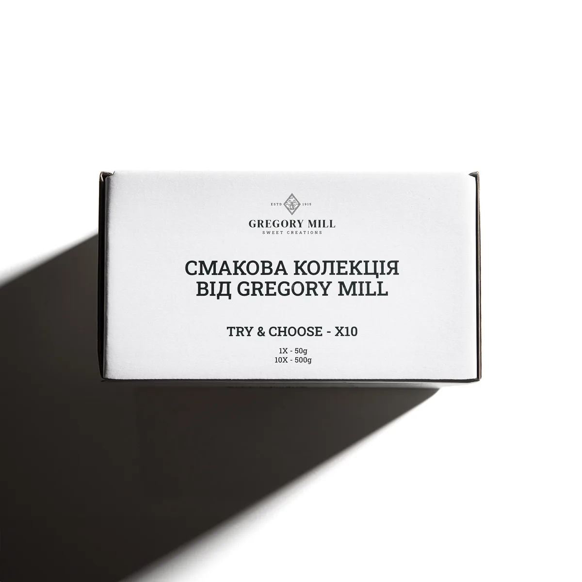 Набір граноли "Смакова колекція Gregory Try&Choose 10" 500 г