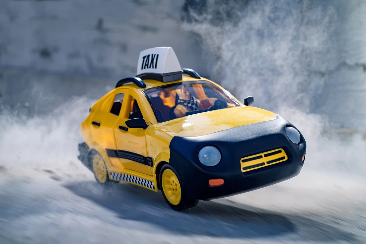 Ігровий набір Fortnite Joy Ride Vehicle Taxi Cab, Cabbie