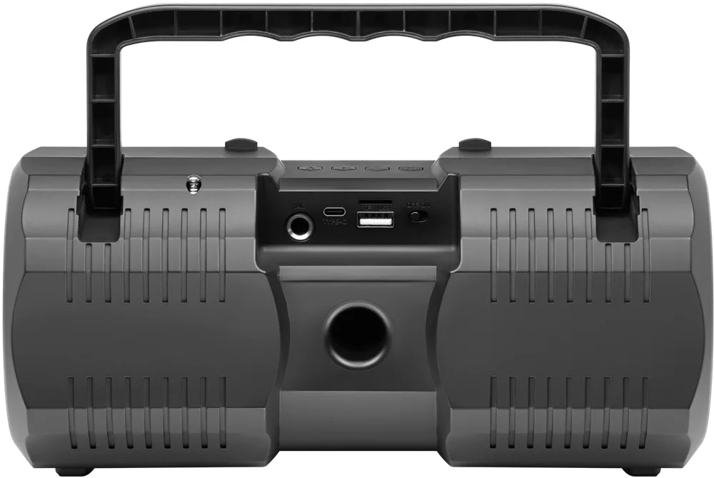 Портативна колонка Defender 20Вт пластик чорна 12х11х24 см